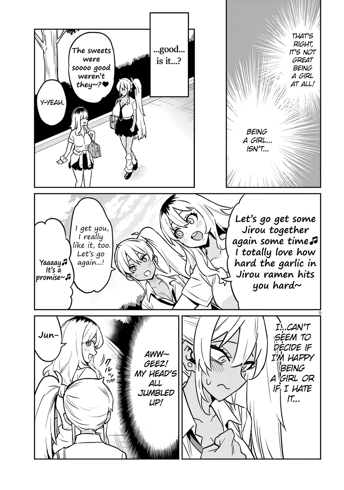 Danshi Kokoseidakedo Gyaru ni TS Shimashita Chapter 19.2 - Page 9
