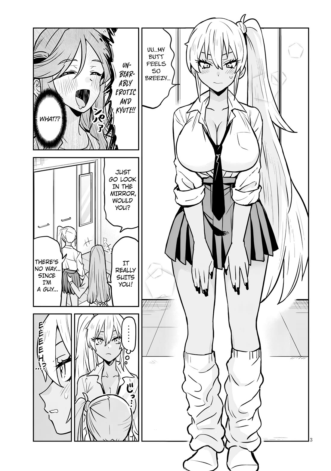 Danshi Kokoseidakedo Gyaru ni TS Shimashita Chapter 2 - Page 3