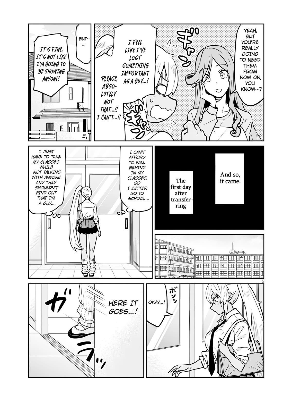 Danshi Kokoseidakedo Gyaru ni TS Shimashita Chapter 2 - Page 5