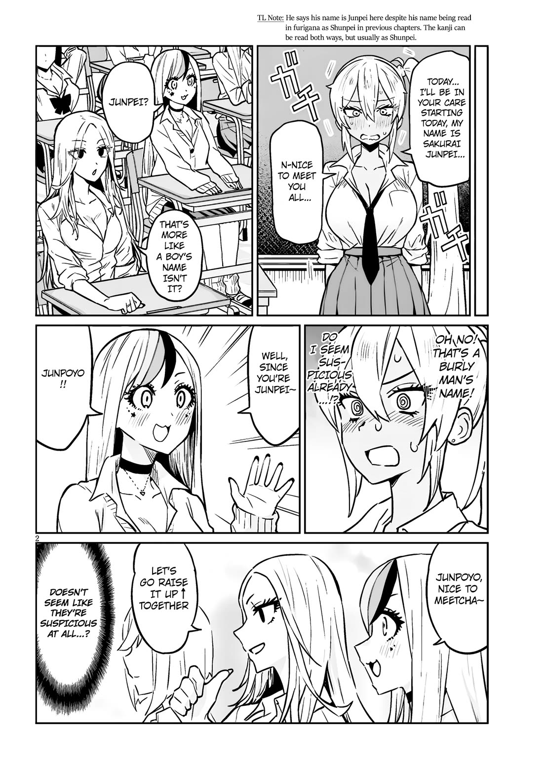 Danshi Kokoseidakedo Gyaru ni TS Shimashita Chapter 3 - Page 2