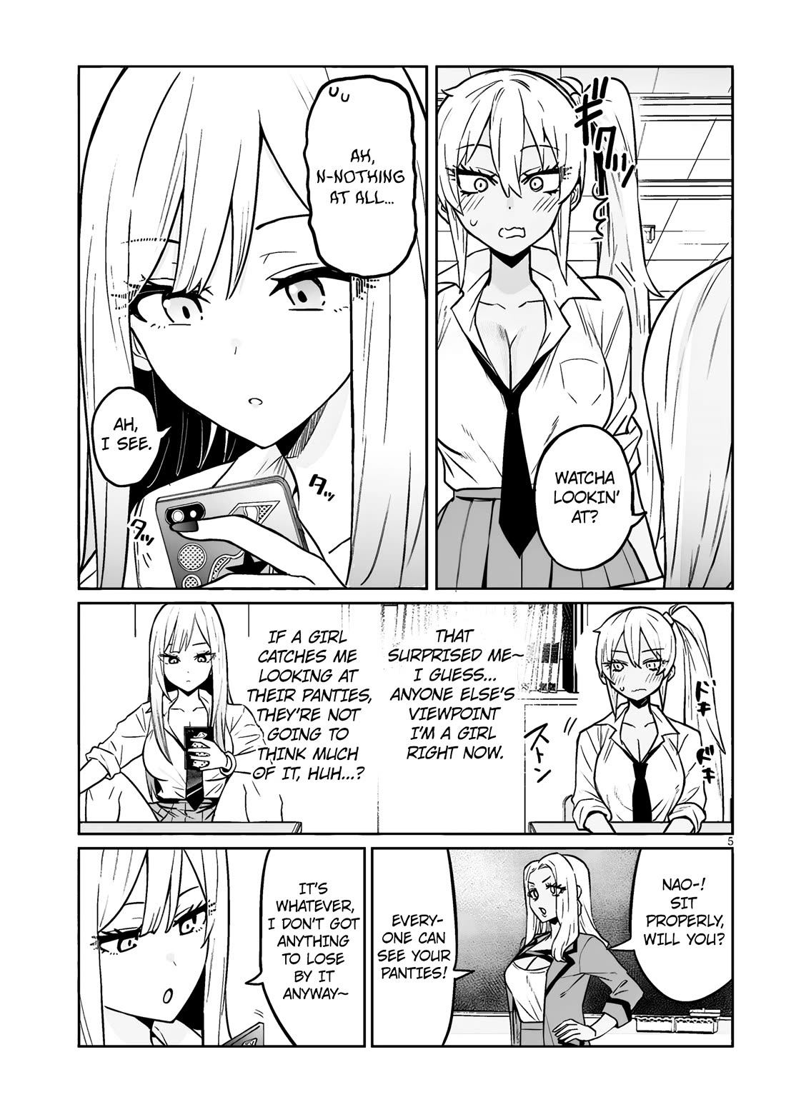 Danshi Kokoseidakedo Gyaru ni TS Shimashita Chapter 3 - Page 5