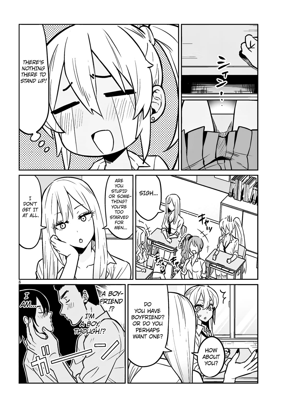Danshi Kokoseidakedo Gyaru ni TS Shimashita Chapter 3 - Page 8