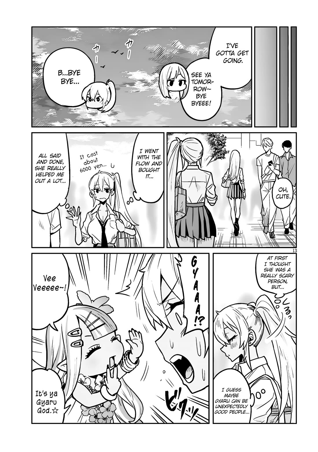 Danshi Kokoseidakedo Gyaru ni TS Shimashita Chapter 5 - Page 13