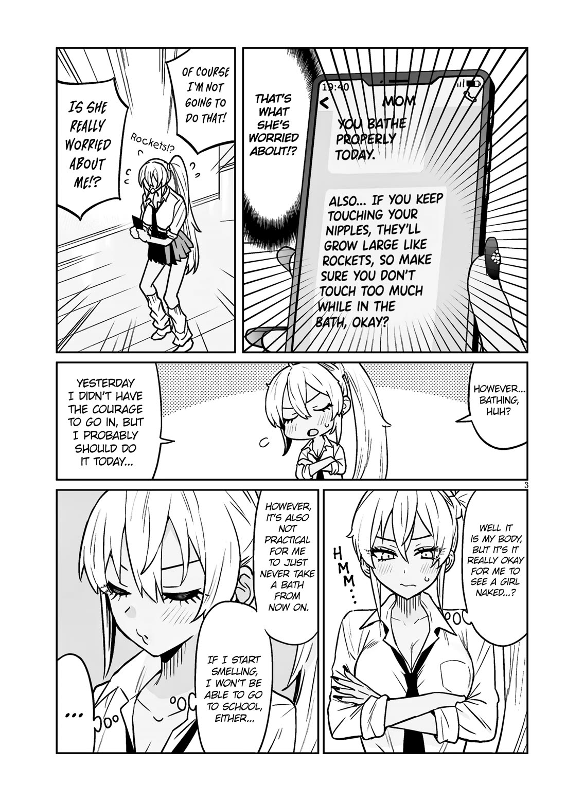 Danshi Kokoseidakedo Gyaru ni TS Shimashita Chapter 6.1 - Page 3