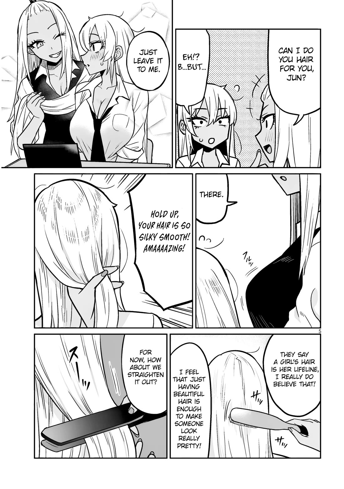 Danshi Kokoseidakedo Gyaru ni TS Shimashita Chapter 8.1 - Page 5