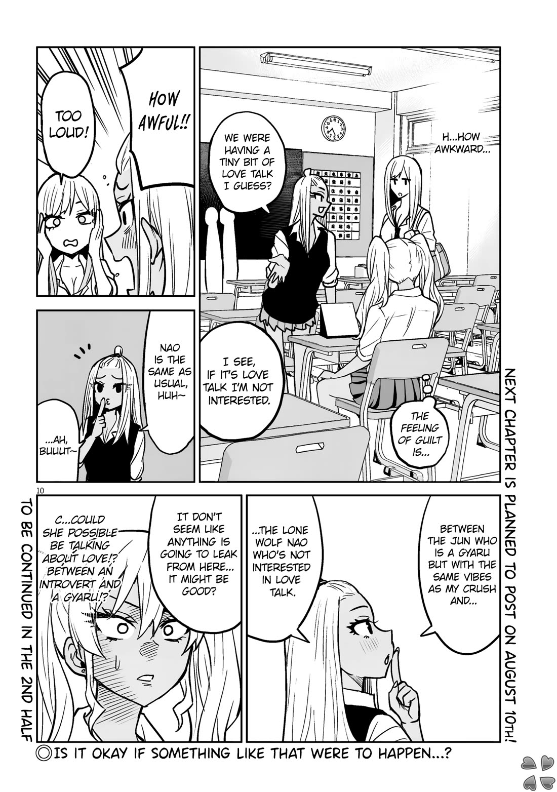 Danshi Kokoseidakedo Gyaru ni TS Shimashita Chapter 8.1 - Page 10