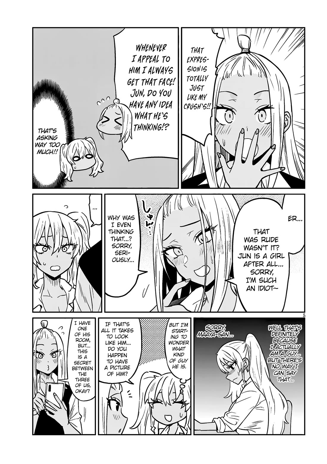 Danshi Kokoseidakedo Gyaru ni TS Shimashita Chapter 8.2 - Page 5