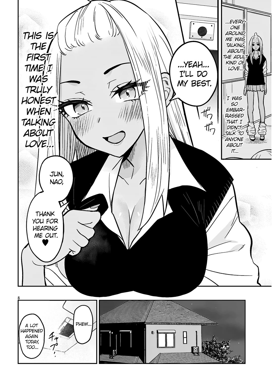 Danshi Kokoseidakedo Gyaru ni TS Shimashita Chapter 8.2 - Page 8