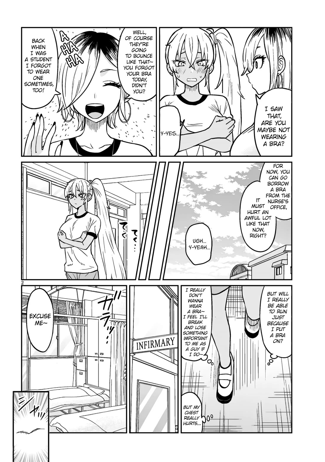 Danshi Kokoseidakedo Gyaru ni TS Shimashita Chapter 9.2 - Page 2