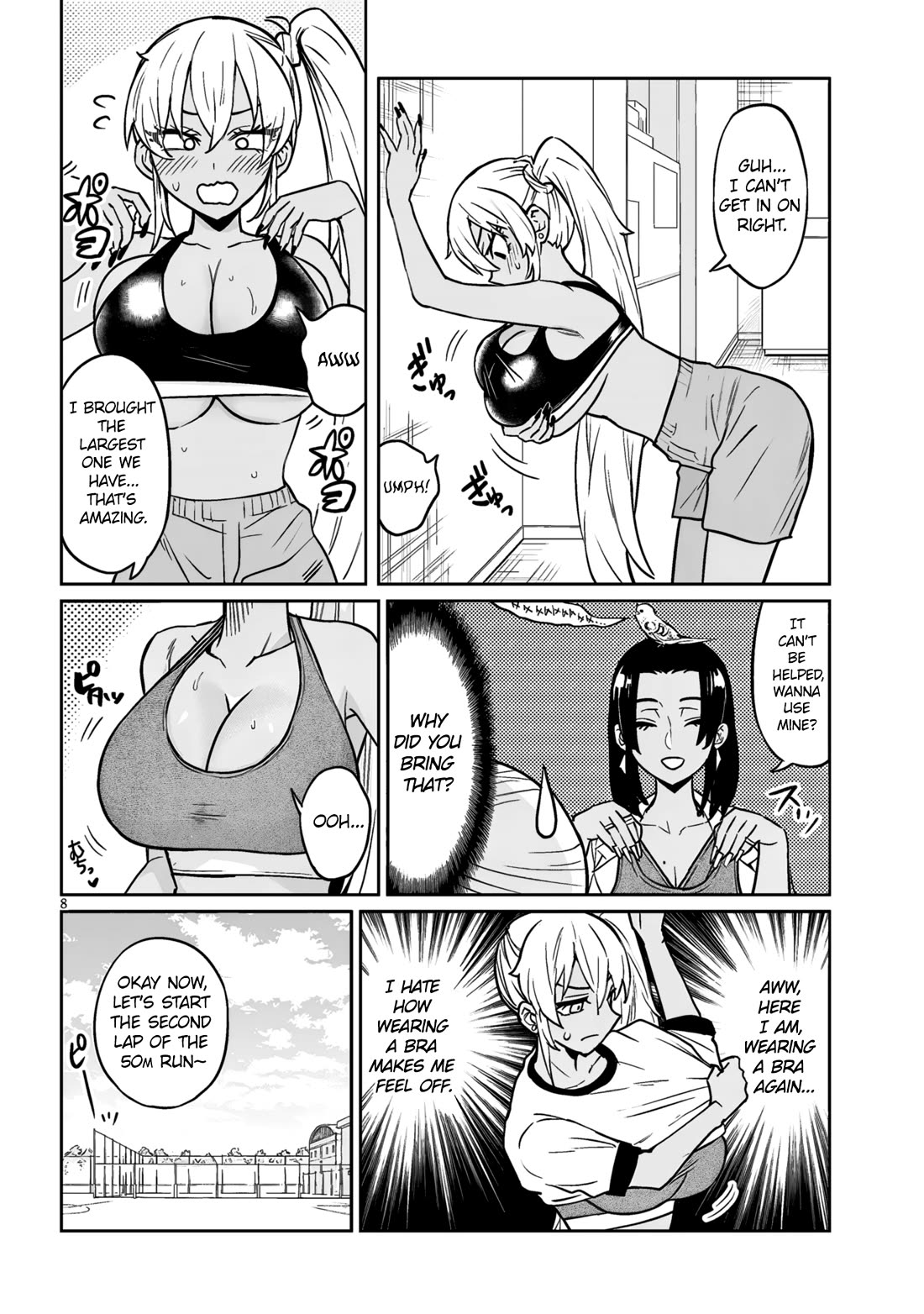 Danshi Kokoseidakedo Gyaru ni TS Shimashita Chapter 9.2 - Page 8