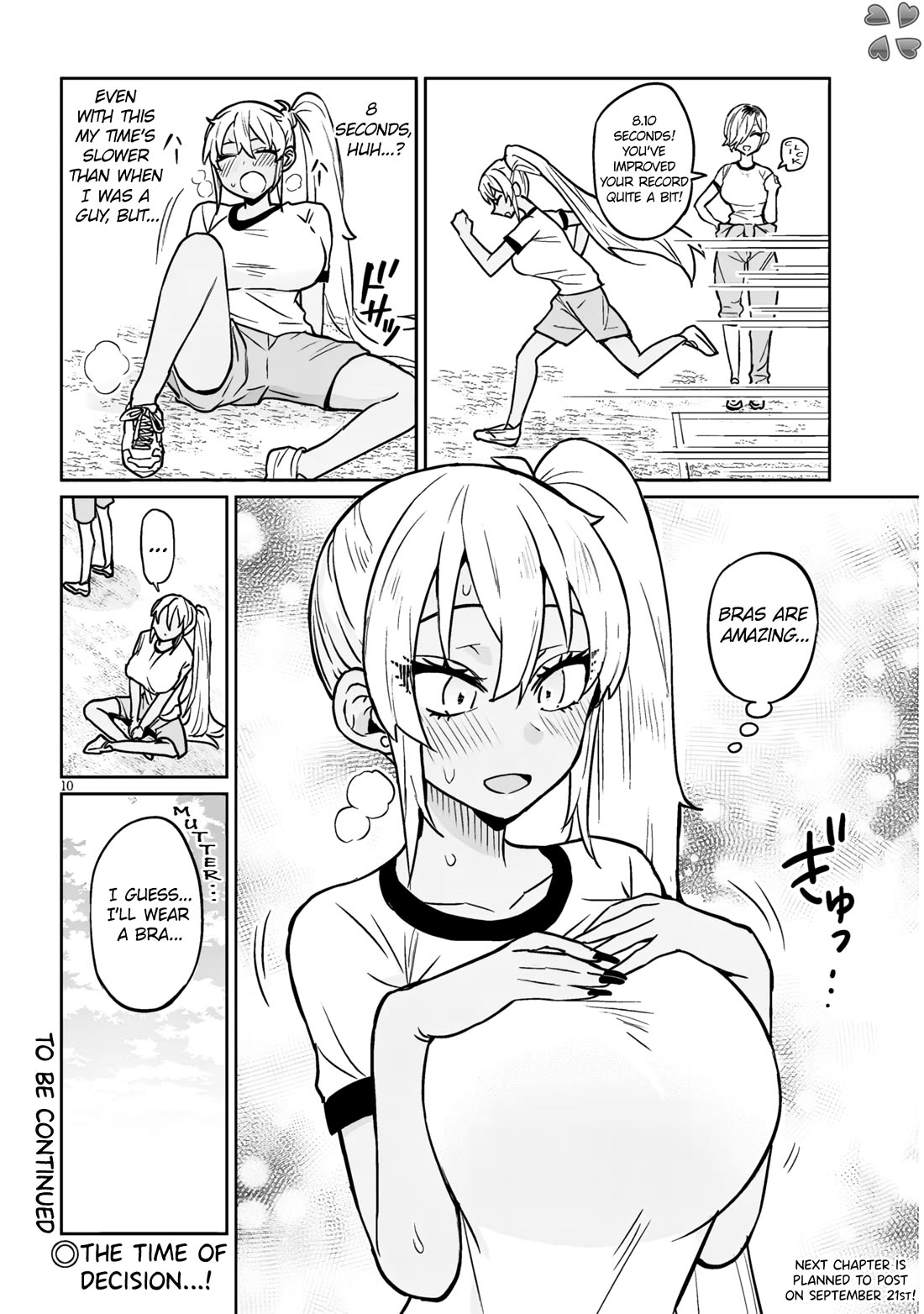 Danshi Kokoseidakedo Gyaru ni TS Shimashita Chapter 9.2 - Page 10