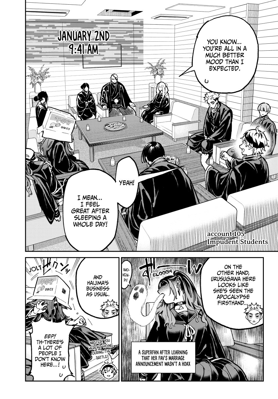 Dead Account Chapter 105 - Page 1