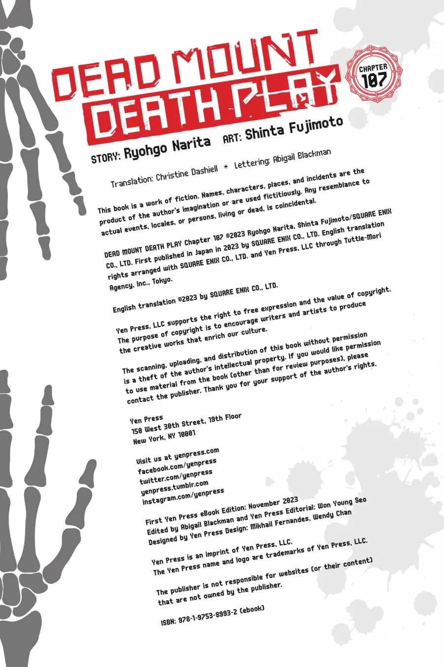 Dead Mount Death Play Chapter 107 - Page 22