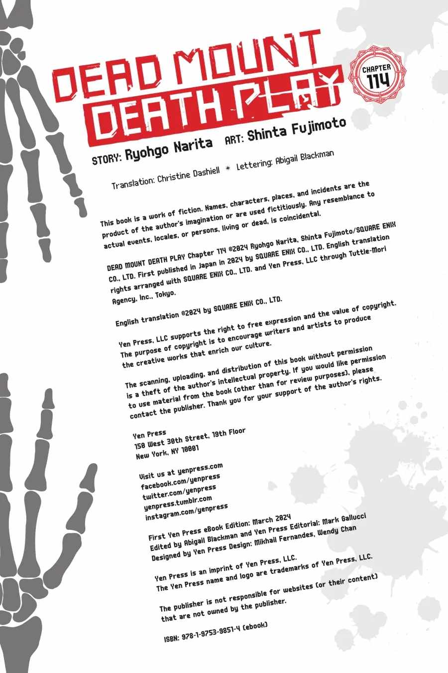 Dead Mount Death Play Chapter 114 - Page 24