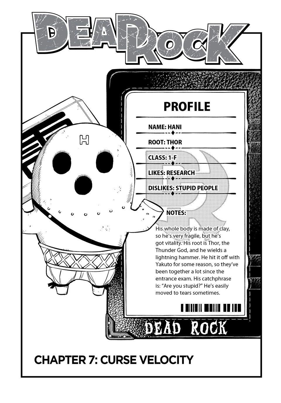 Dead Rock Chapter 7 - Page 1