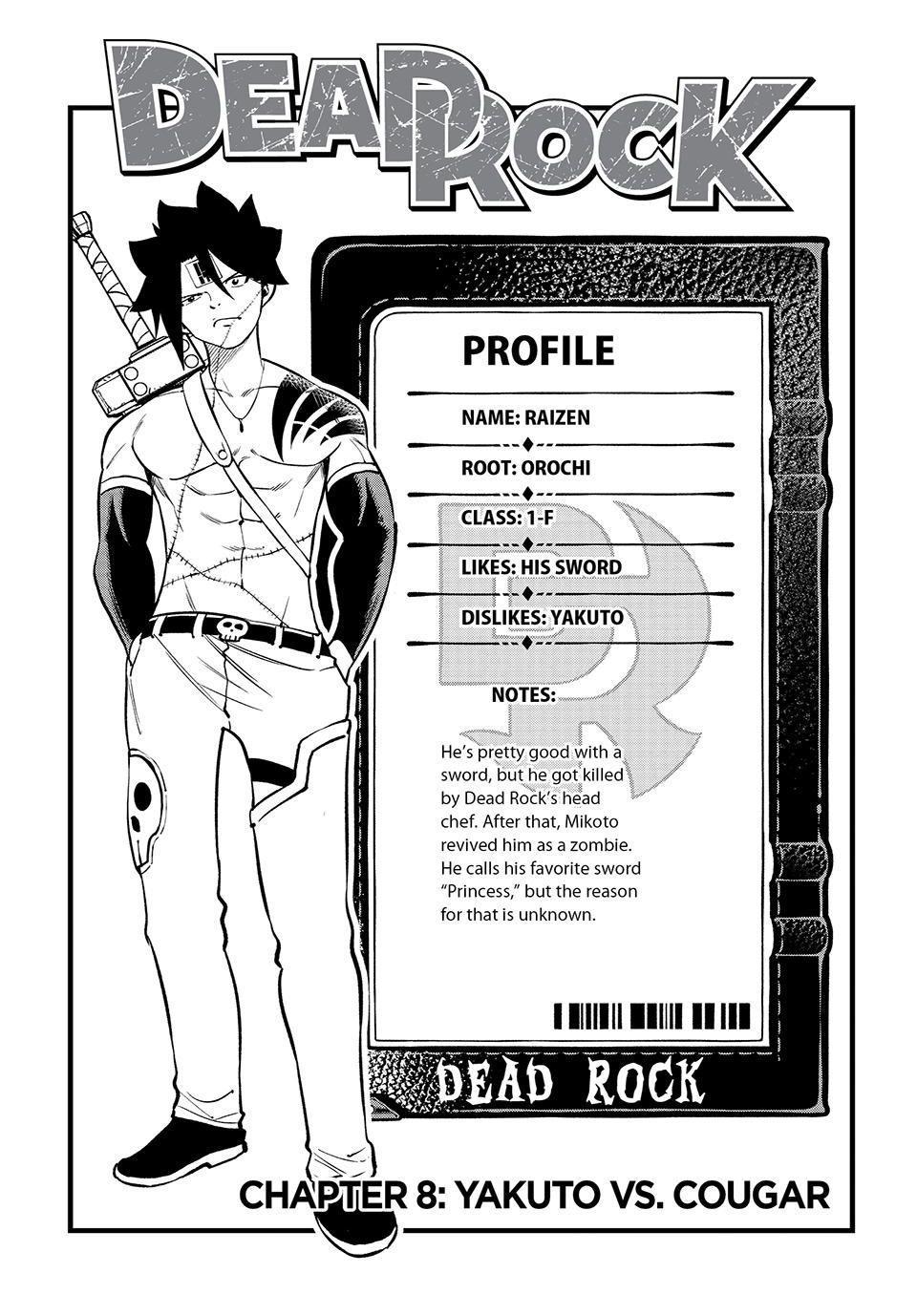 Dead Rock Chapter 8 - Page 1