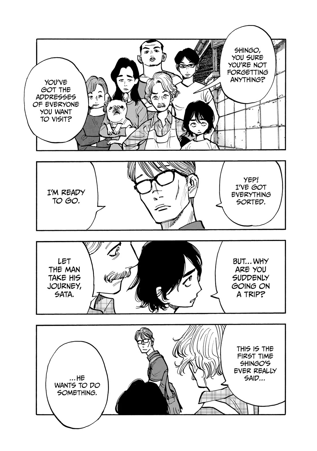 Dear Shimazaki in the Peaceful Land Chapter 111 - Page 1