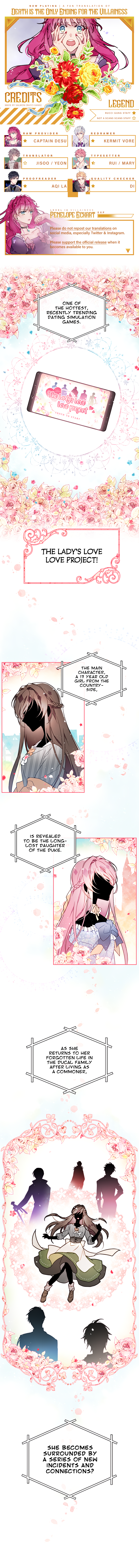 Death Is the Only Ending for the Villainess Chapter 0 - Page 1