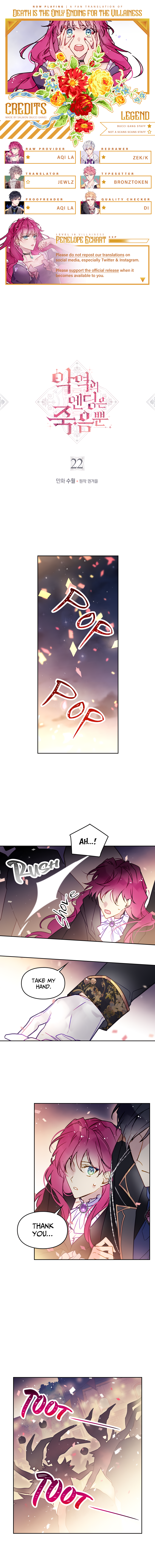 Death Is the Only Ending for the Villainess Chapter 22 - Page 1