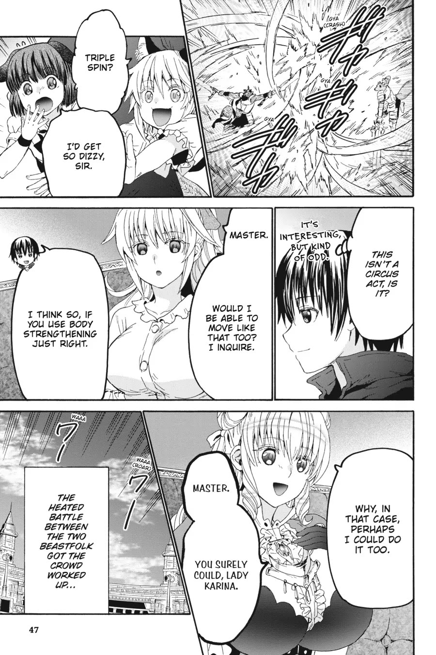 Death March kara Hajimaru Isekai Kyousoukyoku Chapter 101 - Page 7