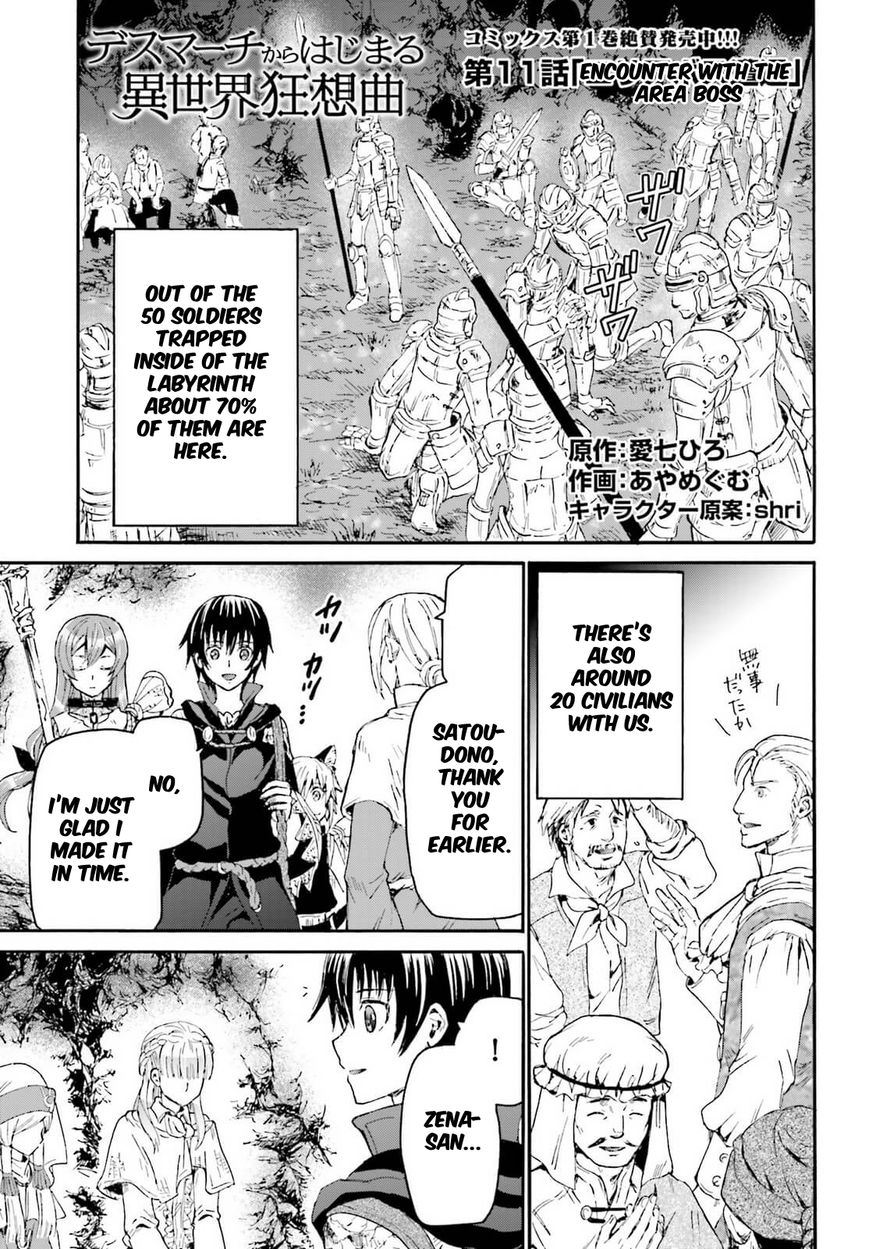Death March kara Hajimaru Isekai Kyousoukyoku Chapter 11 - Page 1