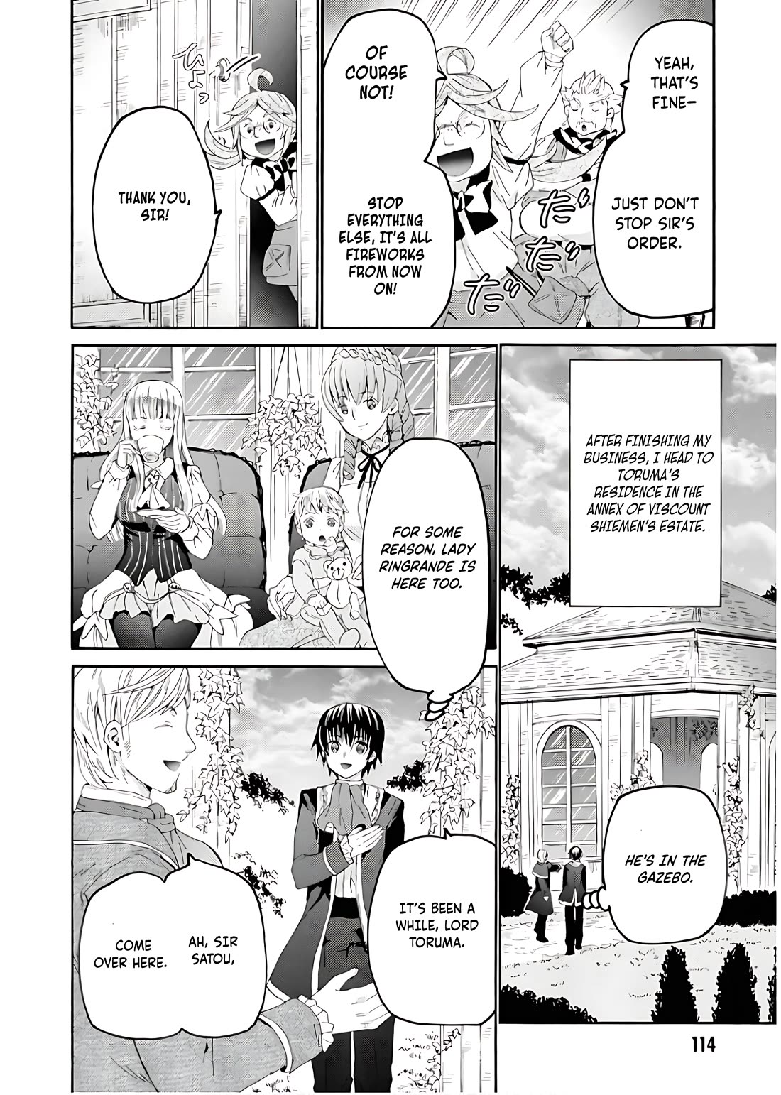 Death March kara Hajimaru Isekai Kyousoukyoku Chapter 111 - Page 9