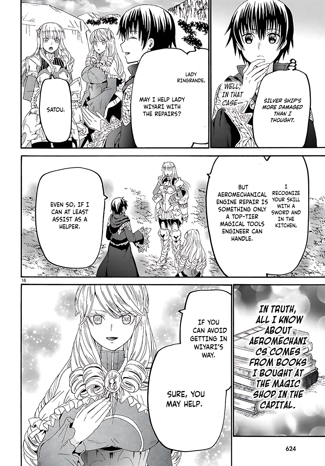 Death March kara Hajimaru Isekai Kyousoukyoku Chapter 122 - Page 17