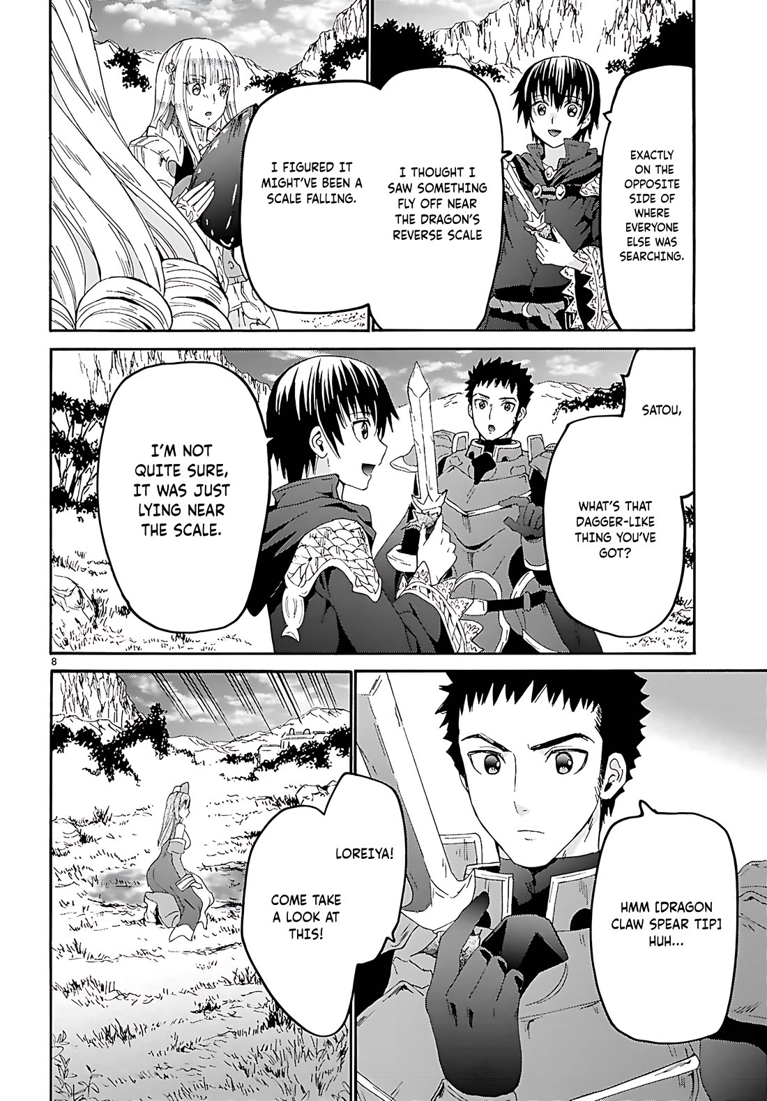 Death March kara Hajimaru Isekai Kyousoukyoku Chapter 122 - Page 9