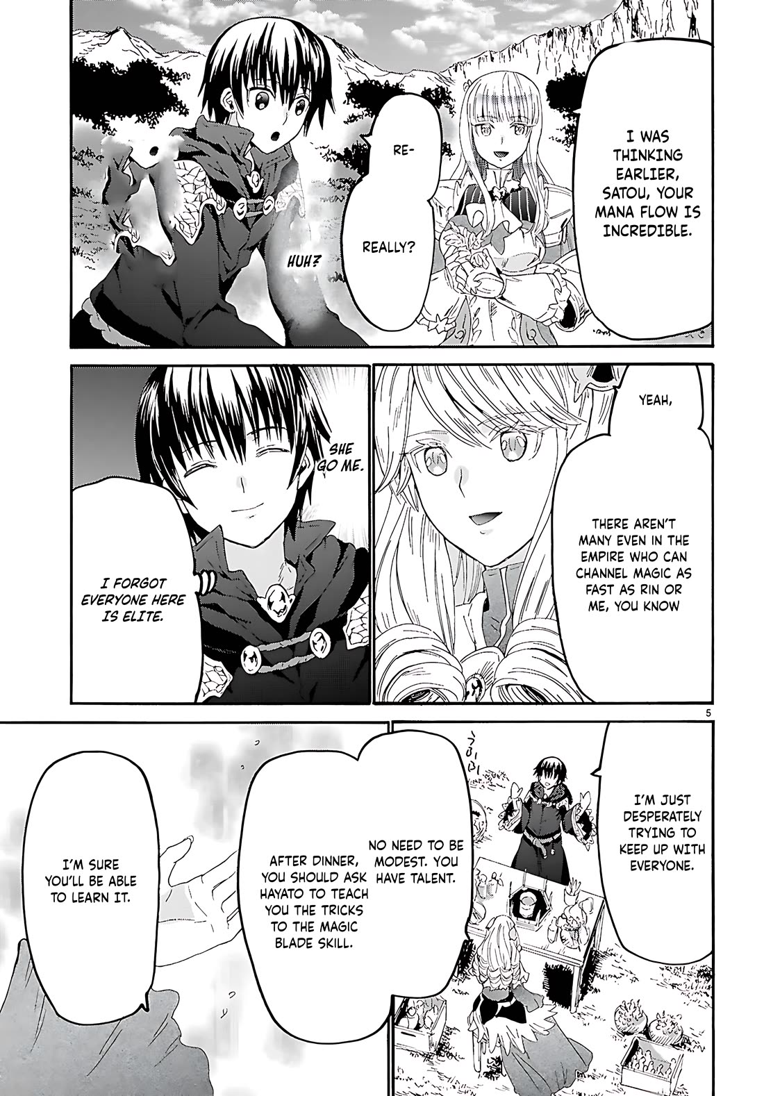 Death March kara Hajimaru Isekai Kyousoukyoku Chapter 123 - Page 6