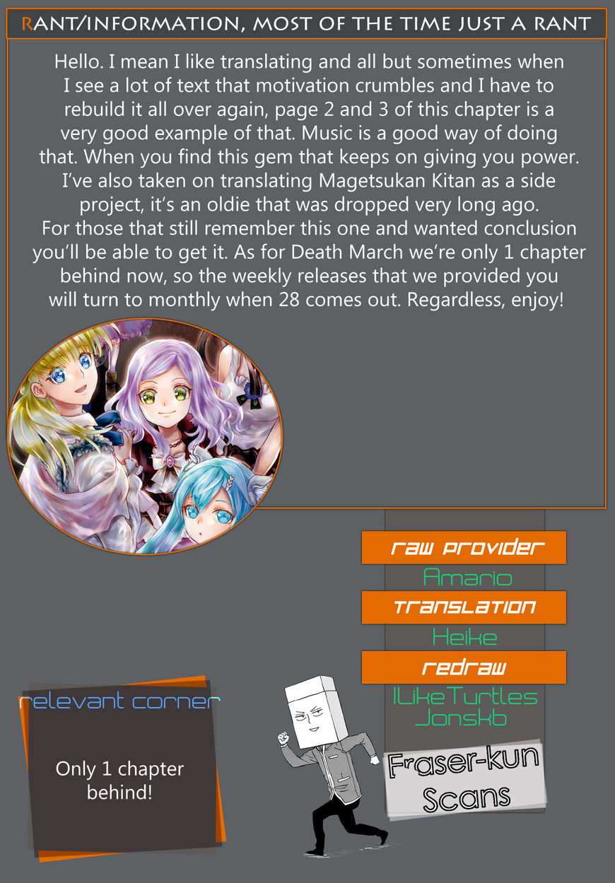Death March kara Hajimaru Isekai Kyousoukyoku Chapter 27 - Page 18