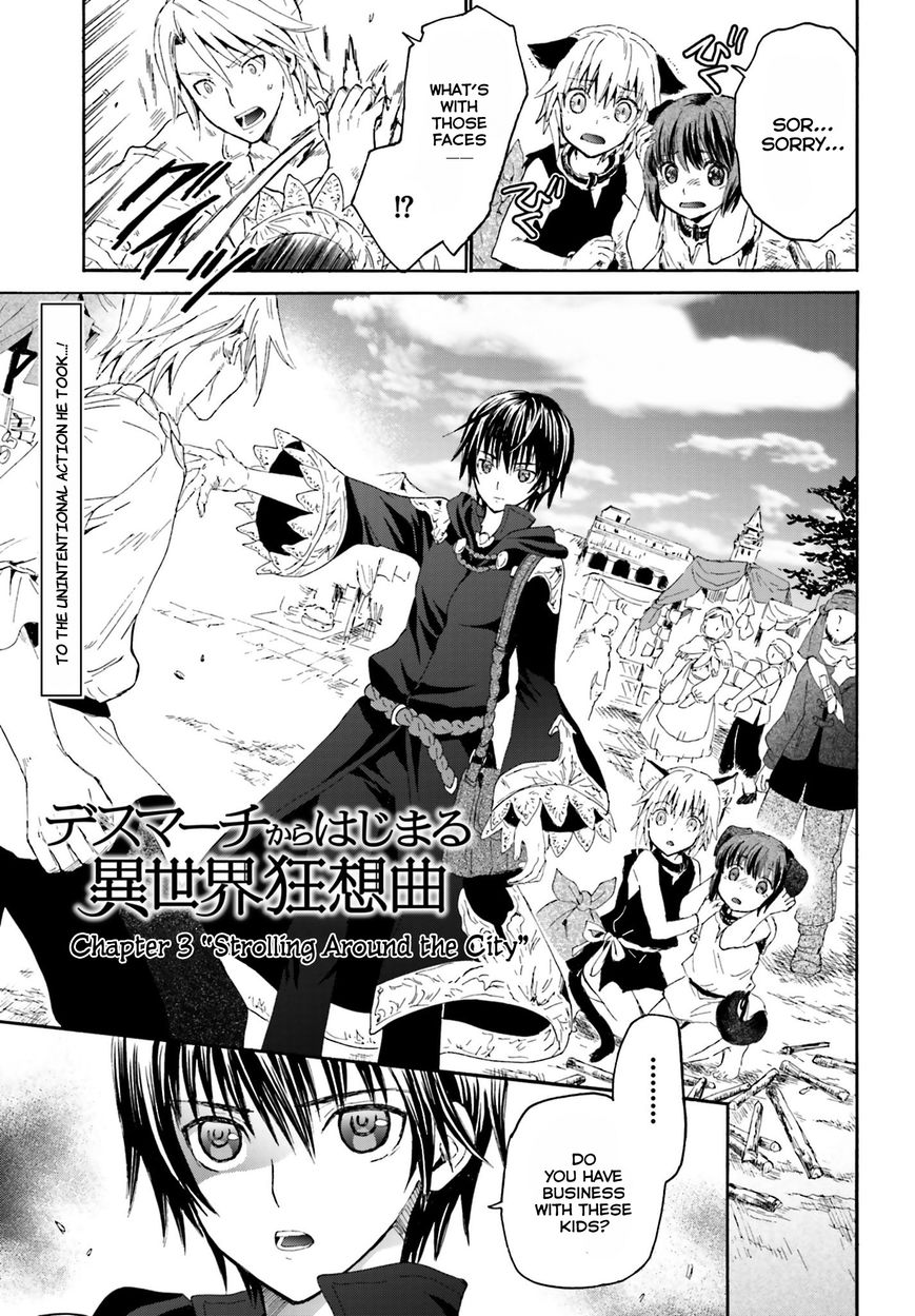 Death March kara Hajimaru Isekai Kyousoukyoku Chapter 3 - Page 1