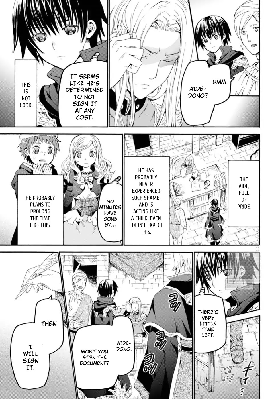 Death March kara Hajimaru Isekai Kyousoukyoku Chapter 42 - Page 11
