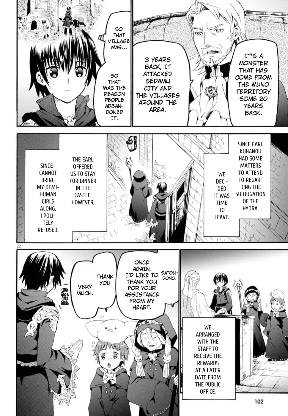 Death March kara Hajimaru Isekai Kyousoukyoku Chapter 42 - Page 21