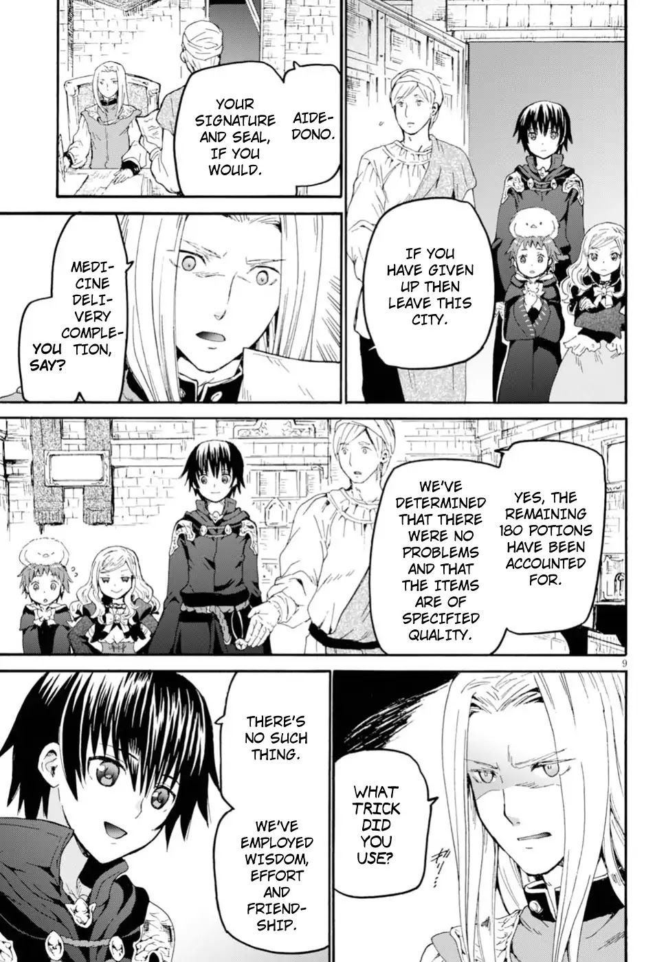 Death March kara Hajimaru Isekai Kyousoukyoku Chapter 42 - Page 9