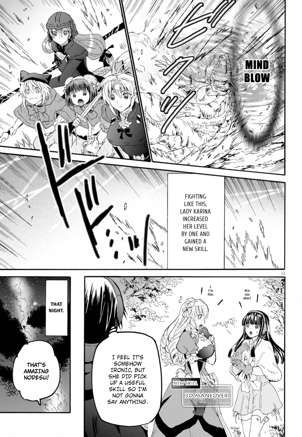 Death March kara Hajimaru Isekai Kyousoukyoku Chapter 53 - Page 11