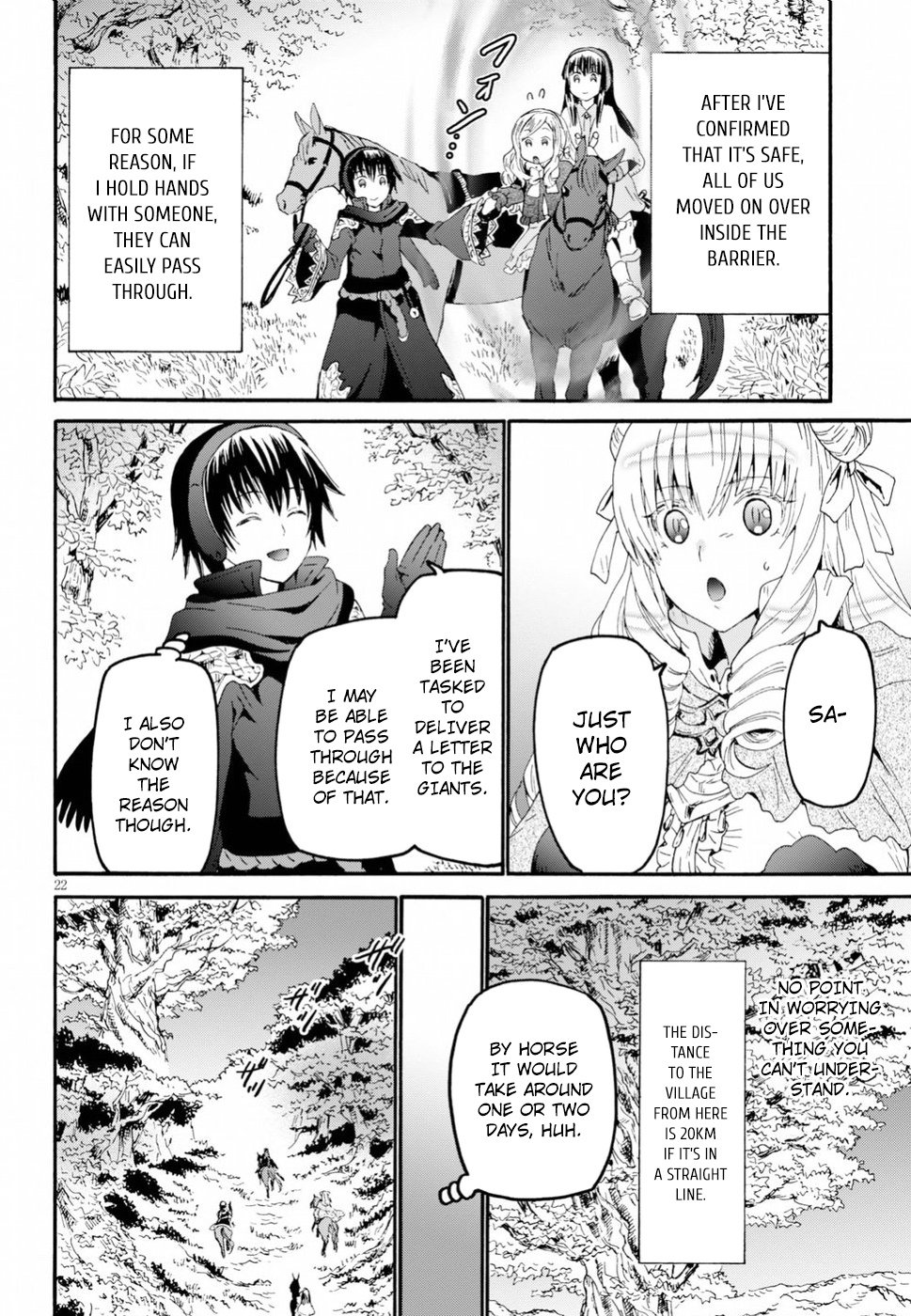 Death March kara Hajimaru Isekai Kyousoukyoku Chapter 53 - Page 21