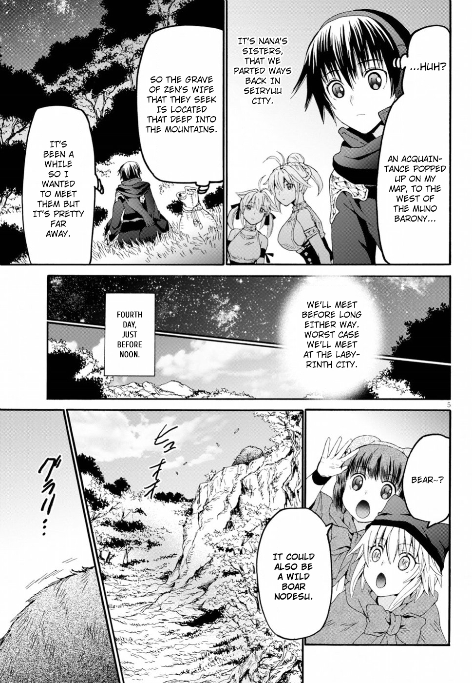Death March kara Hajimaru Isekai Kyousoukyoku Chapter 53 - Page 5