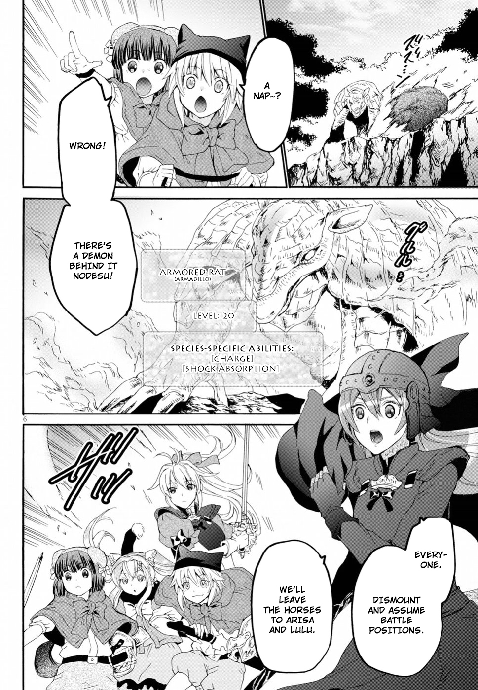 Death March kara Hajimaru Isekai Kyousoukyoku Chapter 53 - Page 6