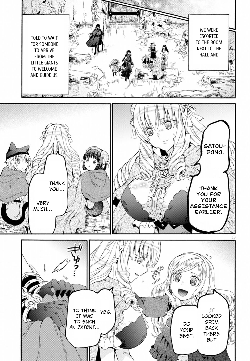Death March kara Hajimaru Isekai Kyousoukyoku Chapter 54 - Page 12