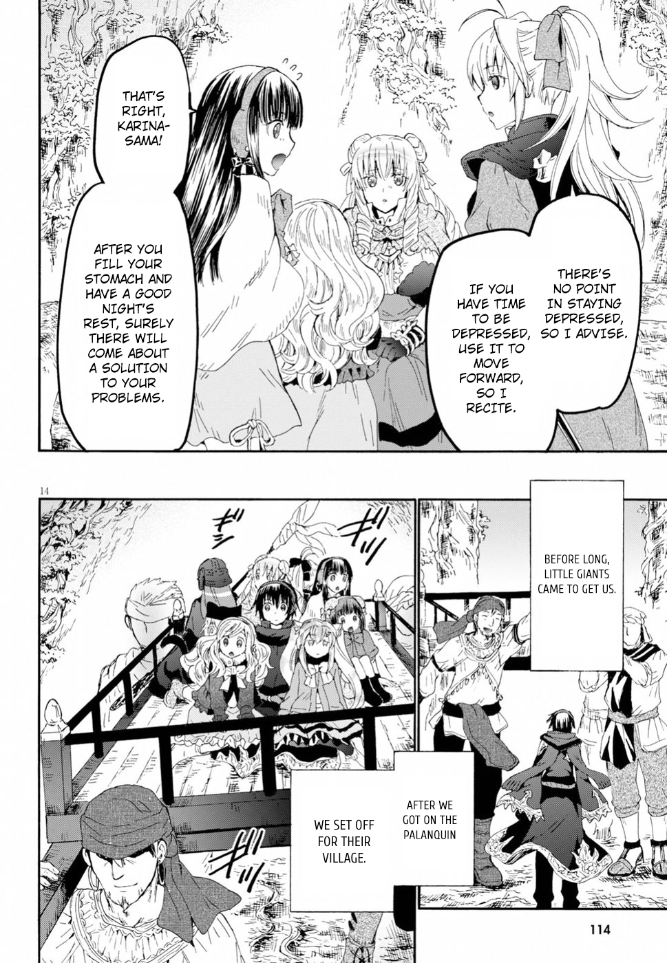 Death March kara Hajimaru Isekai Kyousoukyoku Chapter 54 - Page 13