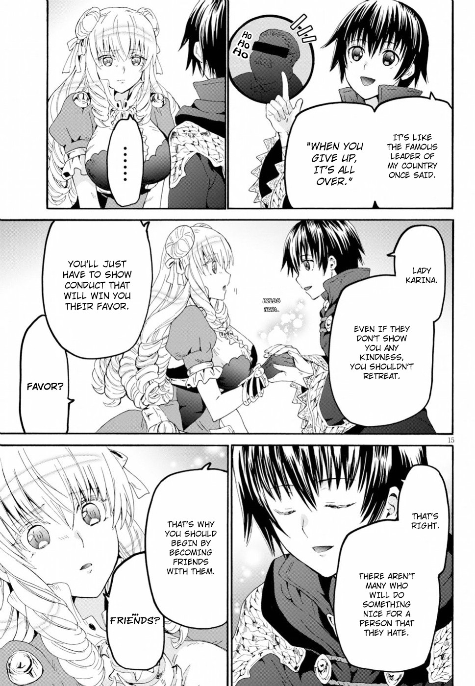 Death March kara Hajimaru Isekai Kyousoukyoku Chapter 55 - Page 14