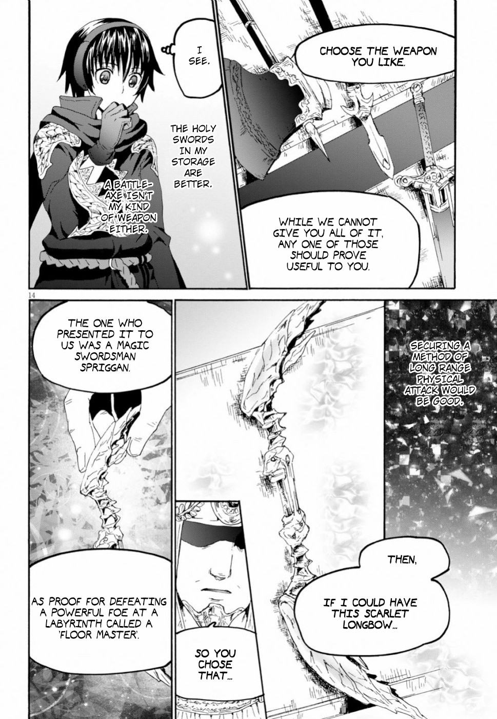 Death March kara Hajimaru Isekai Kyousoukyoku Chapter 56 - Page 13