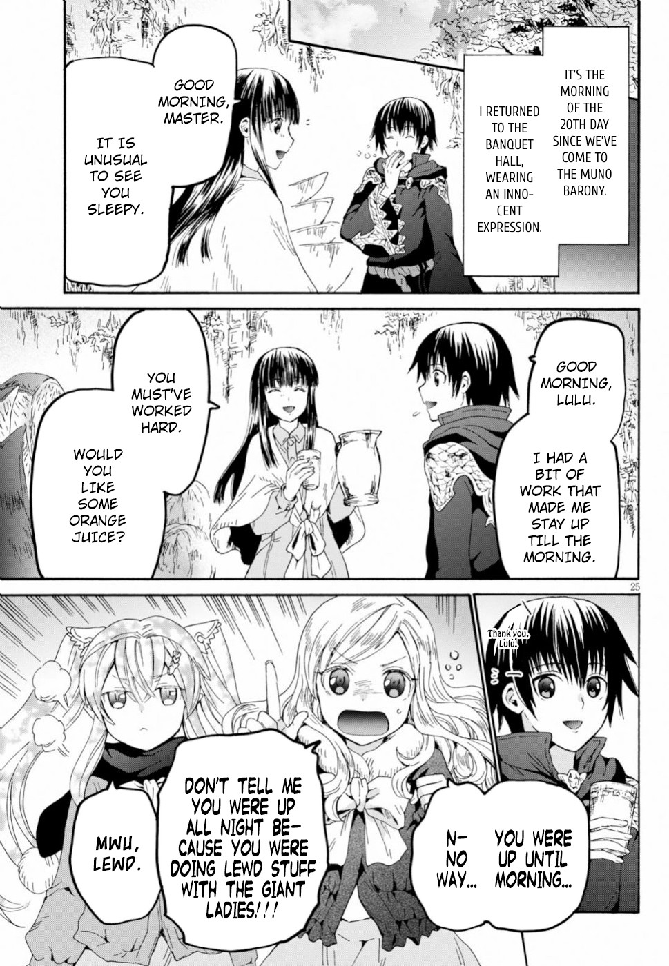 Death March kara Hajimaru Isekai Kyousoukyoku Chapter 56 - Page 22