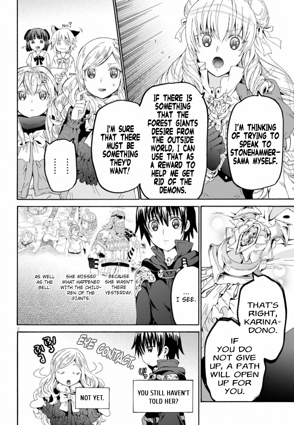 Death March kara Hajimaru Isekai Kyousoukyoku Chapter 57 - Page 2