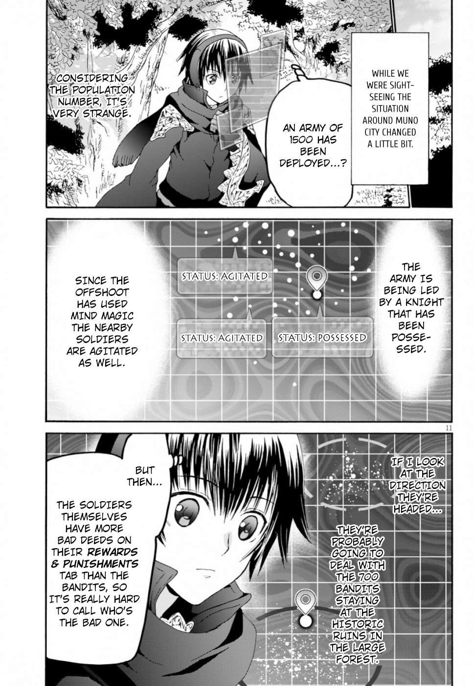 Death March kara Hajimaru Isekai Kyousoukyoku Chapter 57 - Page 11