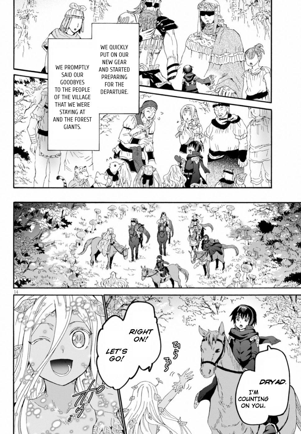 Death March kara Hajimaru Isekai Kyousoukyoku Chapter 57 - Page 14