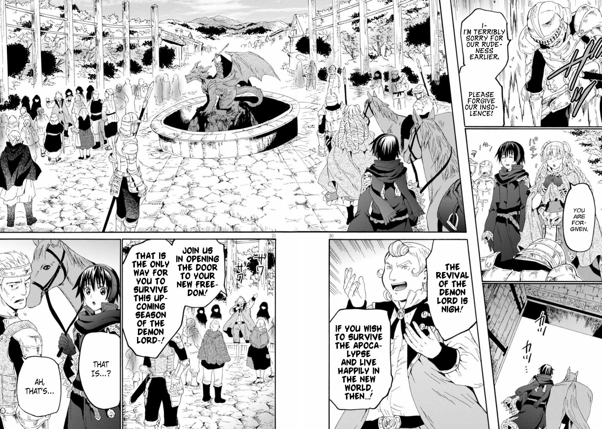 Death March kara Hajimaru Isekai Kyousoukyoku Chapter 57 - Page 20