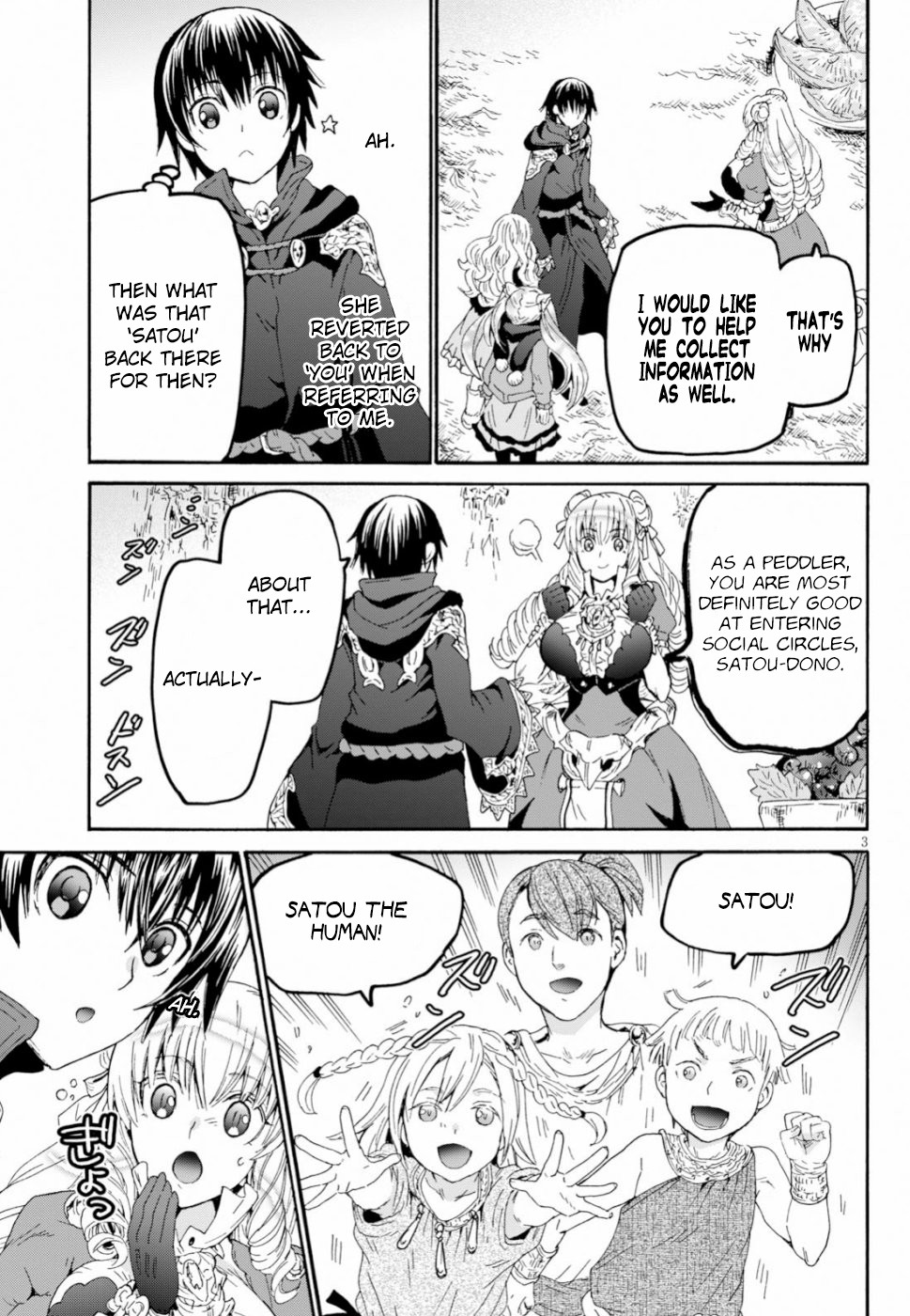 Death March kara Hajimaru Isekai Kyousoukyoku Chapter 57 - Page 3