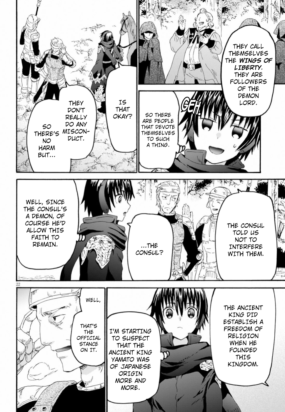 Death March kara Hajimaru Isekai Kyousoukyoku Chapter 57 - Page 21