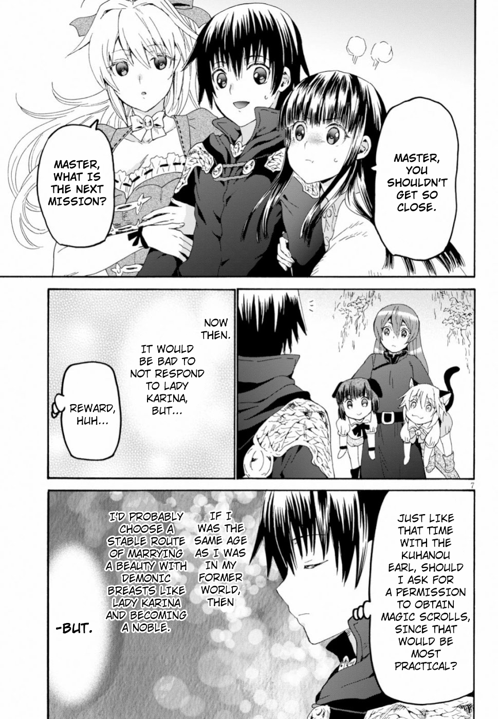 Death March kara Hajimaru Isekai Kyousoukyoku Chapter 57 - Page 7